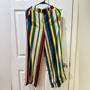 Forever 21 Multicolor Striped Pants